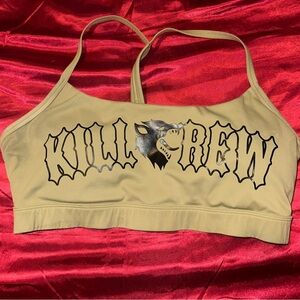 Kill Crew Green Womens Sports Bra